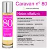 6x Caravan Perfume De Mujer Nº80 - 150ml.
