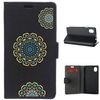 German Tech® - Funda Libro Tres Mandalas Amarillos Y Azules Para Wiko Sunny Max