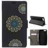 German Tech® - Funda Libro Tres Mandalas Amarillos Y Azules Para Xiaomi Mi6 Plus