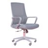 Silla De Oficina Ergonómica Regulable En Malla Transpirable 60x58x100cm - Gris Oscuro