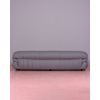 Sofá De Tres Plazas Tapizado En Tejido Sherpa 247x96x63cm - Gris