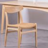 Silla De Comedor Nórdica En Madera De Fresno 50x44x79cm - Fresno Natural