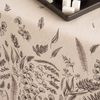 Mantel Lino Antimanchas Estampado Blossom Lapiz 140x100 Cm