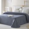 Colcha Jacquard Reversible Algodón Aura Jeans Cama 150 Cm - 250x270 Cm