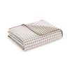 Colcha Jacquard Reversible Algodón Emily Aluminio Cama 135 Cm - 235x270 Cm