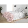 Colcha Estampada Reversible Cosida Patry Teja Cama 135 Cm - 235x270 Cm