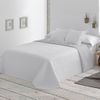 Colcha Lisa Reversible Gris Cama 105 Cm - 200x270 Cm