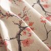 Mantel Lino Antimanchas Estampado Darissa Blush 140x140 Cm