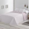 Colcha Lisa Reversible Malva Cama 180 Cm - 270x270 Cm