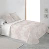 Colcha Estampada Reversible Cosida Martina Beige Cama 105 Cm - 200x270 Cm