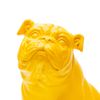 Figura Decorativa Perro Bulldog Kuatéh De Poliresina 29x16x28 Cm Amarillo