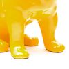 Figura Decorativa Perro Bulldog Kuatéh De Poliresina 29x16x28 Cm Amarillo
