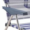 Silla De Playa Cama Plegable Solenny Reclinable Con Respaldo Bajo Y Asas 81x62x86 Cm 4 Posiciones