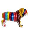 Figura Bulldog Kuatéh Gregor 61x32x38 Cm Multicolor