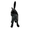 Figura Gato Kuatéh Bastis 22x12x31 Cm Negro