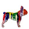 Figura Boston Terrier Kuatéh Bran 52x25x41 Cm Multicolor