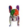 Figura Boston Terrier Kuatéh Bran 52x25x41 Cm Multicolor