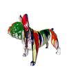 Figura Boston Terrier Kuatéh Bran 52x25x41 Cm Multicolor