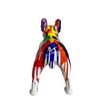 Figura Boston Terrier Kuatéh Bran 52x25x41 Cm Multicolor