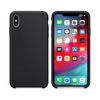 Funda Silicona Líquida Ultra Suave Iphone Xs Max Color Negra