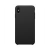 Funda Silicona Líquida Ultra Suave Iphone Xs Max Color Negra