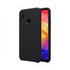 Funda Silicona Líquida Ultra Suave Xiaomi Redmi Note 7 Color Negra