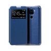 Funda Libro Soporte Con Ventana Xiaomi Redmi Note 9 Color Azul