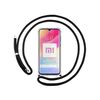 Funda Colgante Transparente Xiaomi Mi 10 Lite Con Cordon Negro