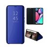 Funda Flip Cover Clear View Samsung Galaxy A01 Color Azul