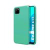 Funda Silicona Líquida Ultra Suave Realme C11 Color Verde