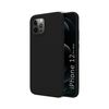 Funda Silicona Líquida Ultra Suave Iphone 12 Pro Max (6.7) Color Negra