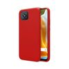 Funda Silicona Líquida Ultra Suave Oppo Reno 4z 5g Color Roja