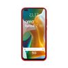 Funda Silicona Líquida Ultra Suave Oppo Reno 4z 5g Color Roja