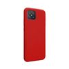 Funda Silicona Líquida Ultra Suave Oppo Reno 4z 5g Color Roja