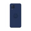 Funda Silicona Líquida Ultra Suave Con Anillo Samsung Galaxy A42 5g Color Azul