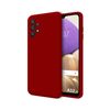 Funda Silicona Líquida Ultra Suave Samsung Galaxy A32 5g Color Roja