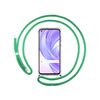 Funda Colgante Transparente Xiaomi Mi 11 Lite 4g / 5g / 5g Ne Con Cordon Verde Agua