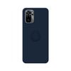 Funda Silicona Líquida Ultra Suave Con Anillo Xiaomi Redmi Note 10 / 10s Color Azul