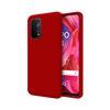 Funda Silicona Líquida Ultra Suave Oppo A54 5g / A74 5g Color Roja