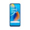 Funda Silicona Líquida Ultra Suave Oppo A74 4g Color Azul