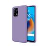 Funda Silicona Líquida Ultra Suave Oppo A74 4g Color Morada