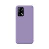 Funda Silicona Líquida Ultra Suave Oppo A74 4g Color Morada