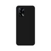 Funda Silicona Líquida Ultra Suave Oppo A74 4g Color Negra