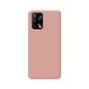 Funda Silicona Líquida Ultra Suave Oppo A74 4g Color Rosa