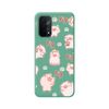 Funda Silicona Líquida Verde Oppo A54 5g / A74 5g Diseño Cerdos