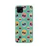 Funda Silicona Líquida Verde Realme C21 Diseño Catrina