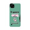 Funda Silicona Líquida Verde Realme C21 Diseño Vaca