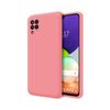 Funda Silicona Líquida Ultra Suave Samsung Galaxy A22 4g / M22 Color Rosa