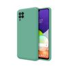 Funda Silicona Líquida Ultra Suave Samsung Galaxy A22 4g / M22 Color Verde