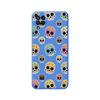 Funda Silicona Líquida Azul Samsung Galaxy A22 4g / M22 Diseño Catrina